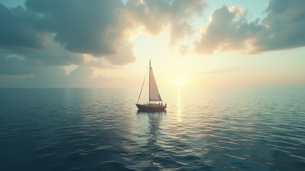 The journey of a water burial.