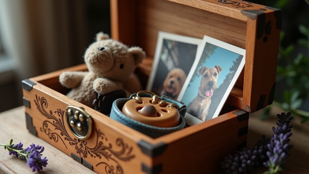 Open pet memory box