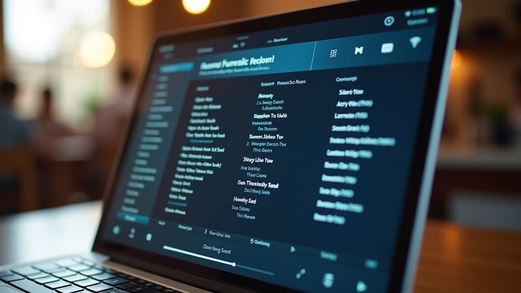 A wide range of funeral music choices.