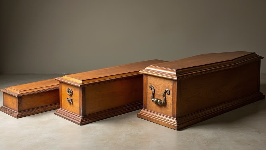 The evolution of wooden coffins