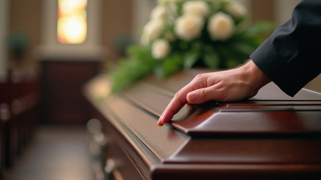 A personal and final goodbye to a loved one