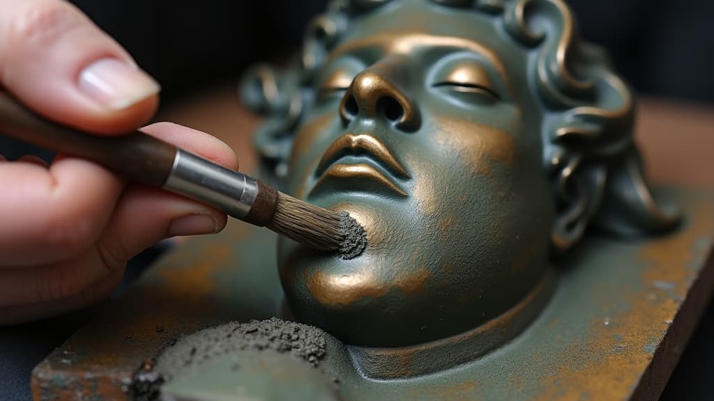 The process of adding protective coating and enhancing color