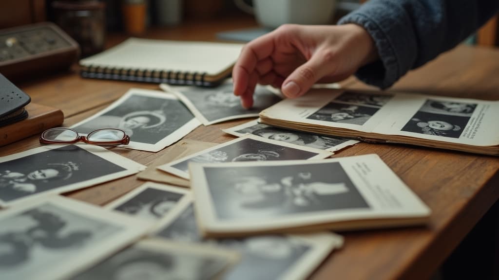 The process of gathering details and memories for an obituary