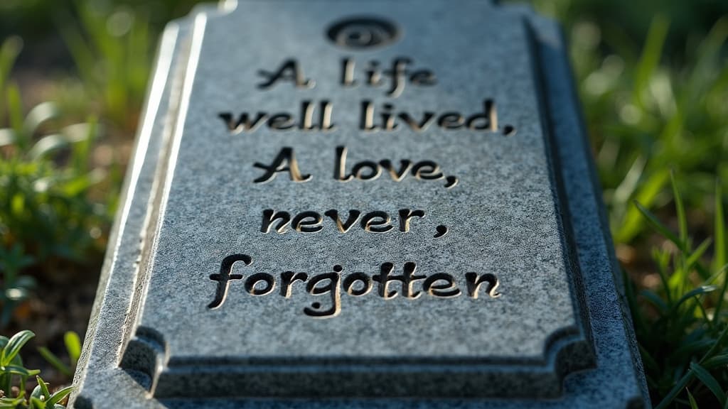 Beautiful words of remembrance.