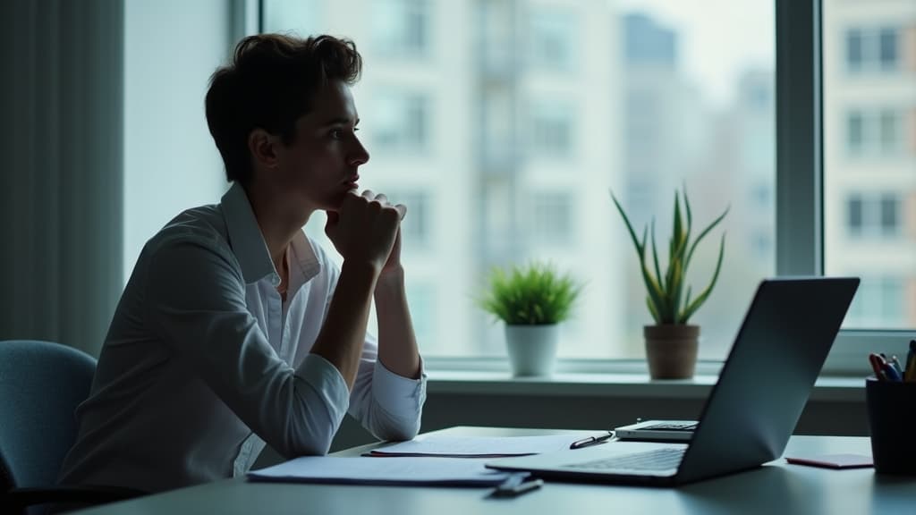 Difficulty concentrating due to grief at work.