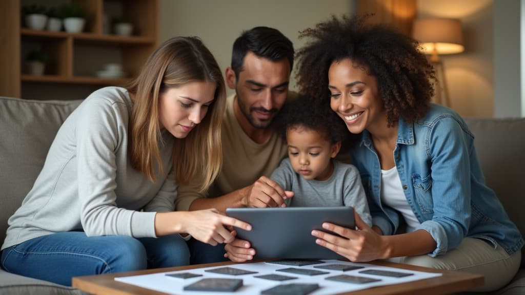 The process of choosing a memorial online.