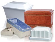 A Collage of Our Pet Caskets
