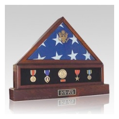 The Presidential Flag Display case offers a unique way to pay tribute to your hero