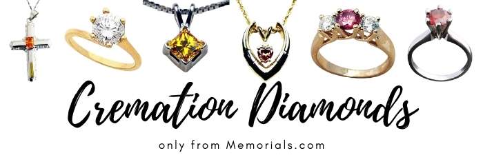 A variety of cremation diamonds - earrings, rings and necklaces