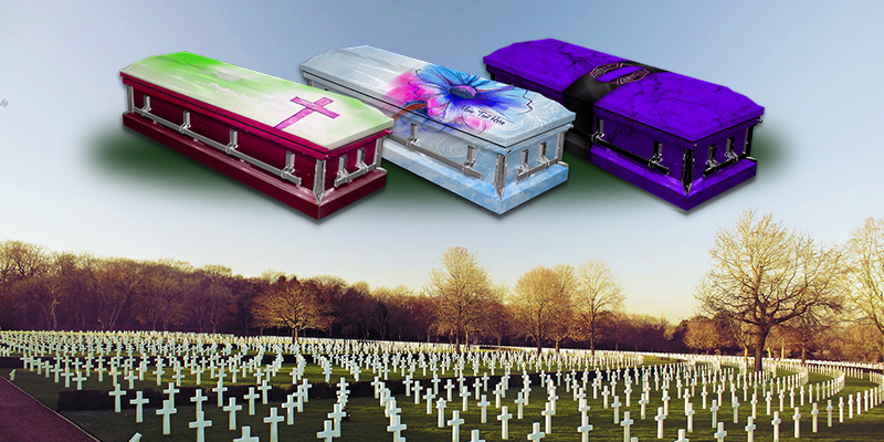 Personalized caskets