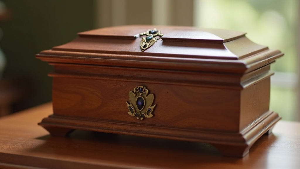 An elegant companion urn