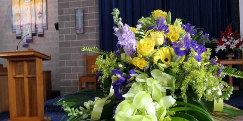 Funeral Service at Church