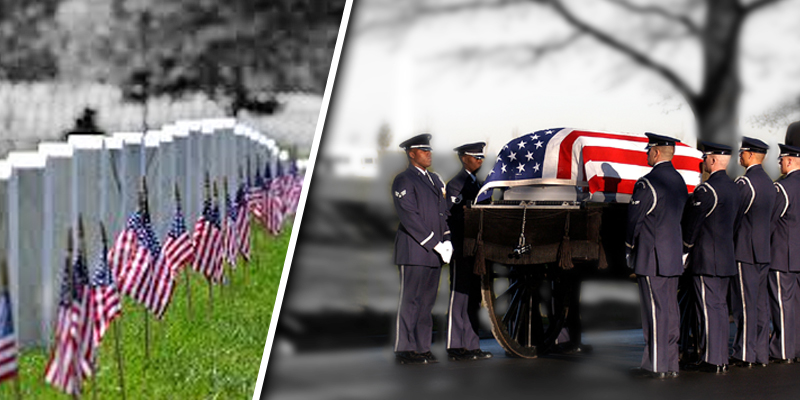 History of Military Funeral Flags