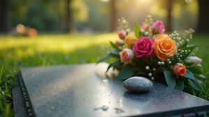 A place of enduring memory and tribute in a cemetery