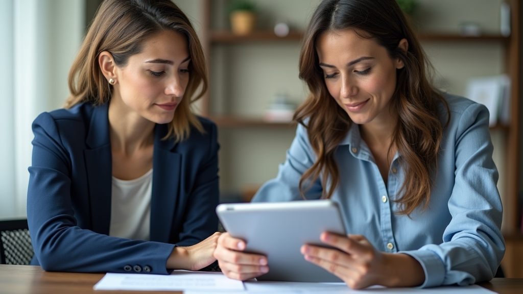 An individual discusses estate planning documents 