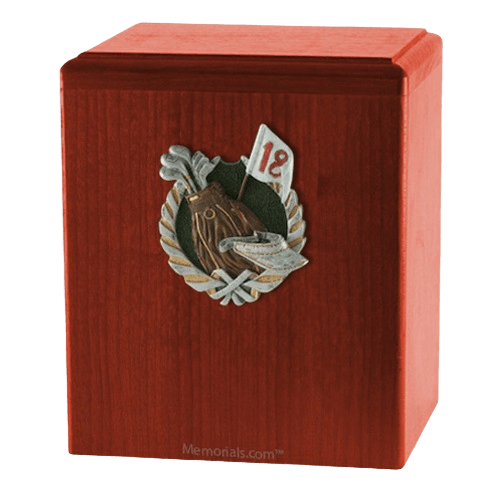 18th Hole Cherry Cremation Urn