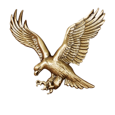 American Eagle Medallion Appliques