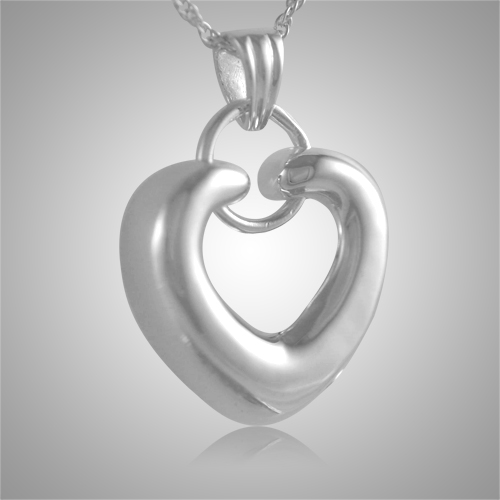 Ring Heart Keepsake Pendant