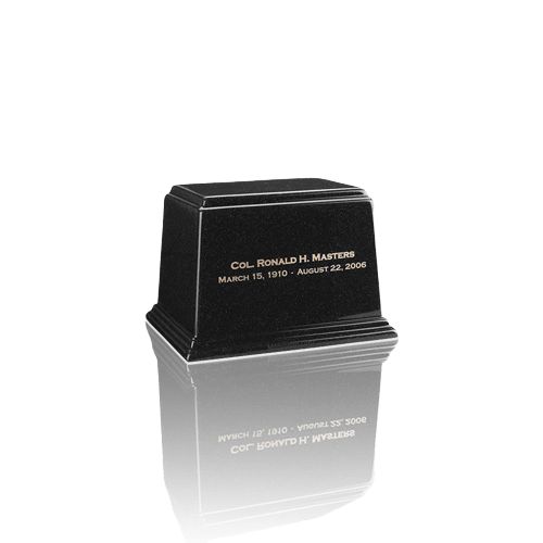 Ark Charcoal Mini Marble Urn