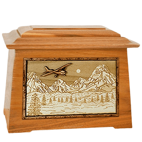Aviation Mahogany Aristocrat Cremation Urn