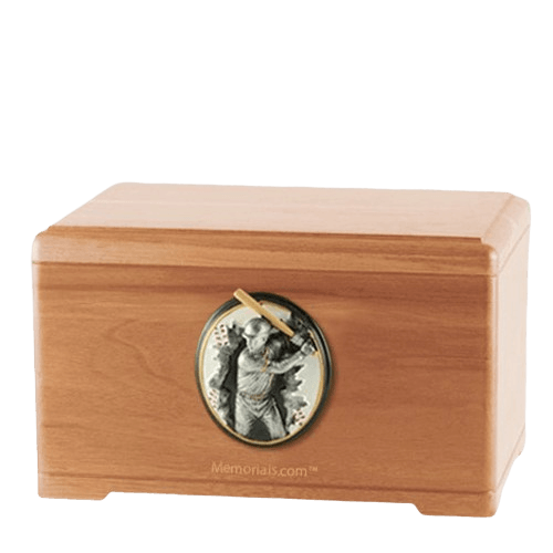 Batter Light Cherry Cremation Urn