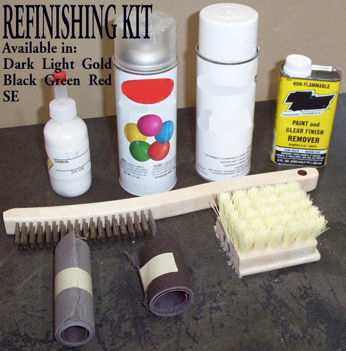 Refinishing Supplies