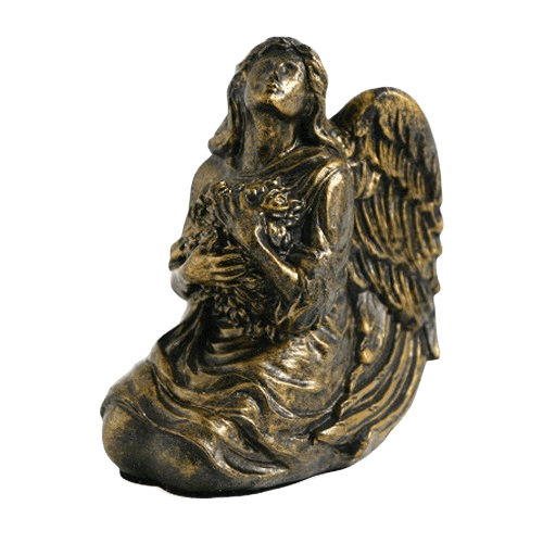 Bronze Serenity Angel Keepsake Urn