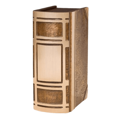 Bronze Book Cremation Urn