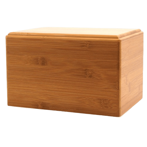 Bamboo Eternity Large Wood Urn