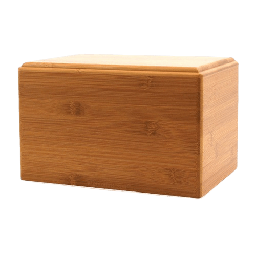 Bamboo Eternity Medium Wood Urn