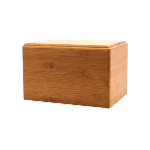 Bamboo Eternity Extra Small Wood Urn