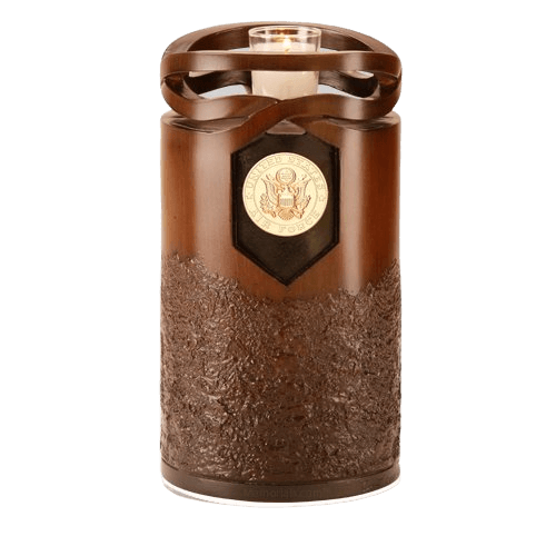 Infinity Wood Air Force Cremation Urn