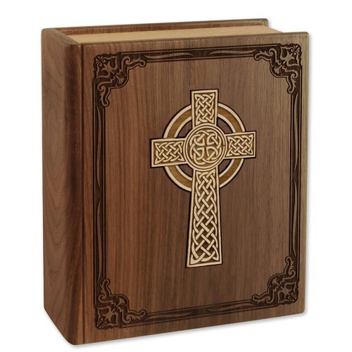 Celtic Bible Cremation Urn