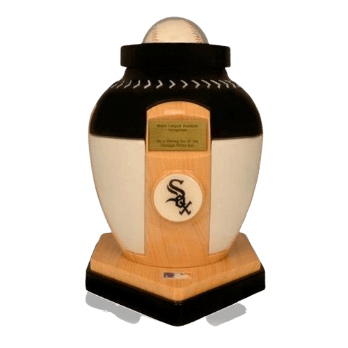 Chicago White Sox Baseball Cremation Urn