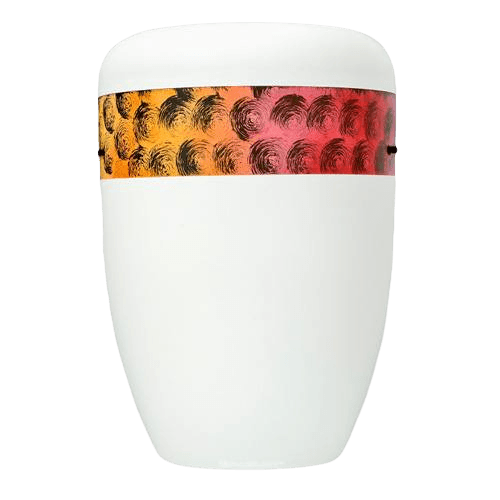 Cirquel Orange Biodegradable Urn