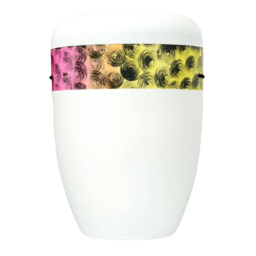 Cirquel Yellow Biodegradable Urn