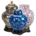 Cloisonne Urns