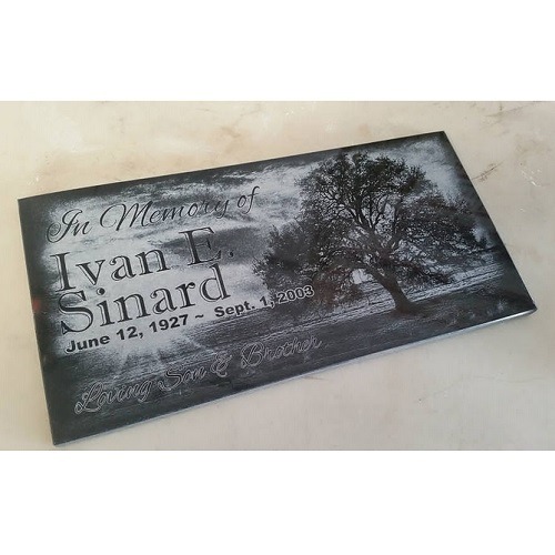 Country Granite Memorial Stone