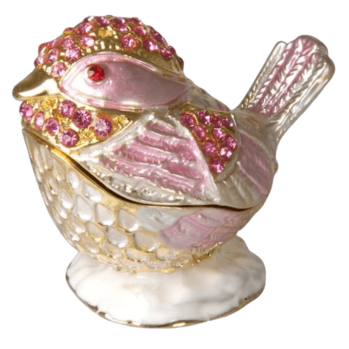 Crystal Bird Keepsake Urn