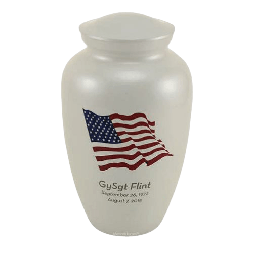 Dignity Flag Cremation Urns