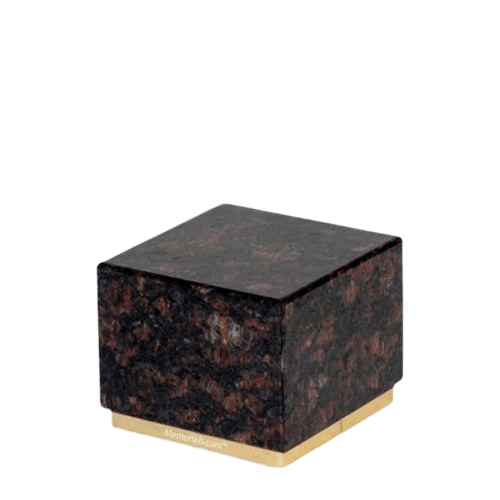 Dignity Tan Brown Granite Medium Urn