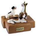 Dog Figurine Urns