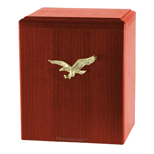 Eagle Ascent Cherry Cremation Urn