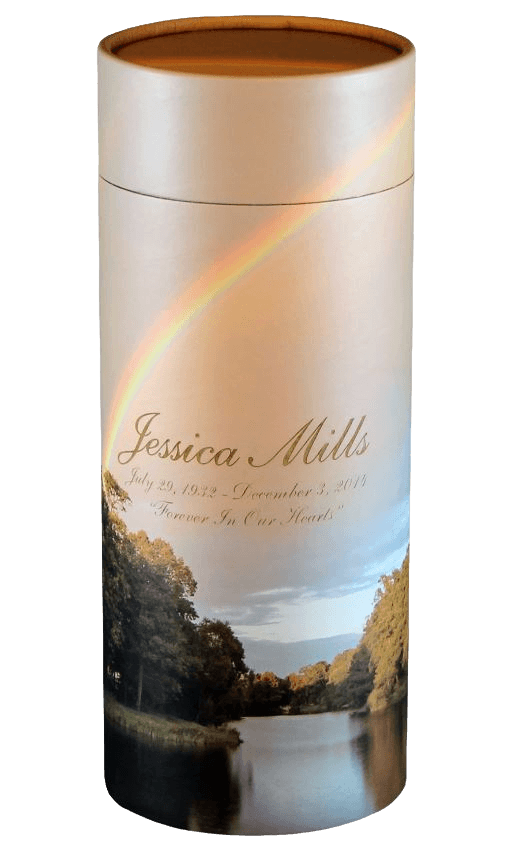 Bluebell Scattering Small Biodegradable Urn