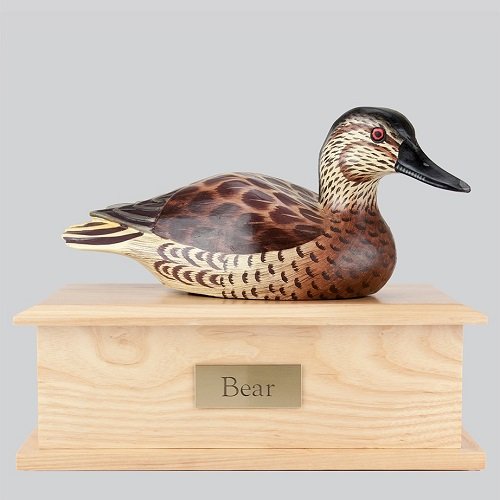 Female Decoy Duck Dog Urn