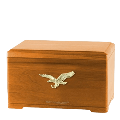 Freedom Oak Cremation Urn