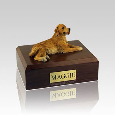 golden retriever urn