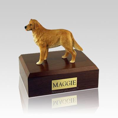 golden retriever urn