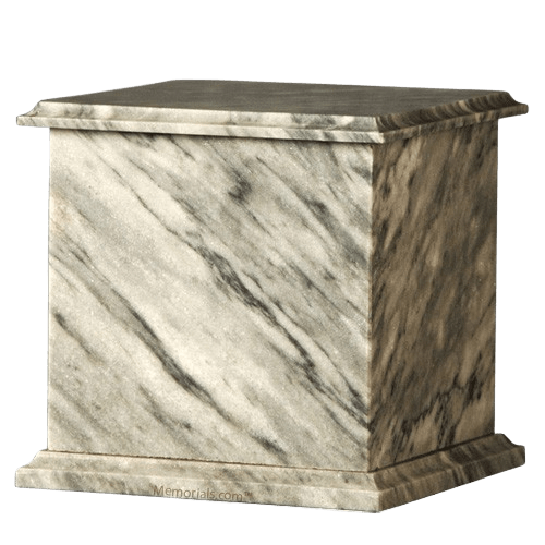 Gray Ivory Eternity Marble Cremation Urn