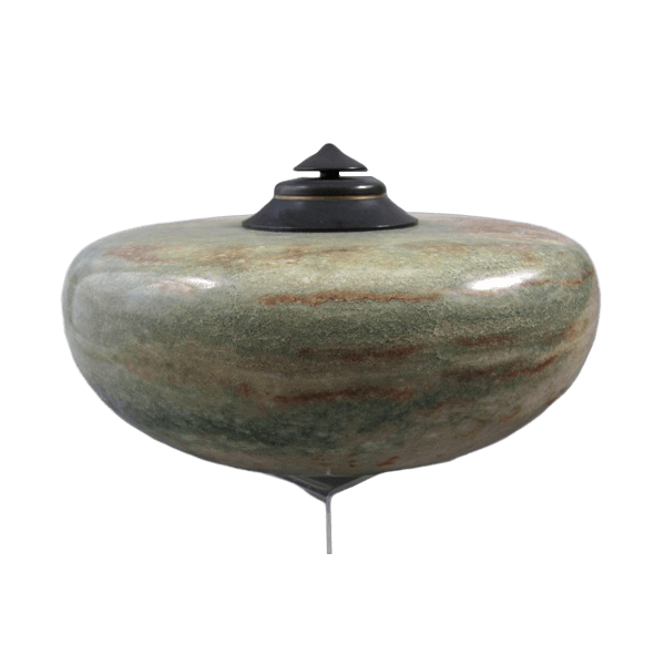 Green Alabaster Cremation Urn